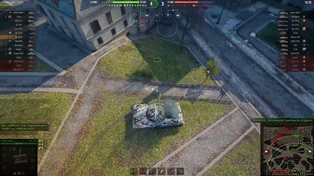 мир танков бой на об 757А смотреть онлайн