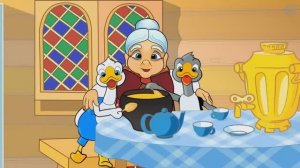 Детская песня про гусей