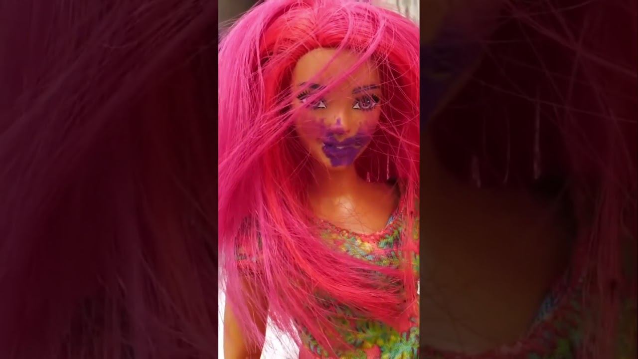 Макияж для кукол от Бабы Мани #куклы #барби #длядевочек #игрывкуклы #бабаманя смотреть онлайн