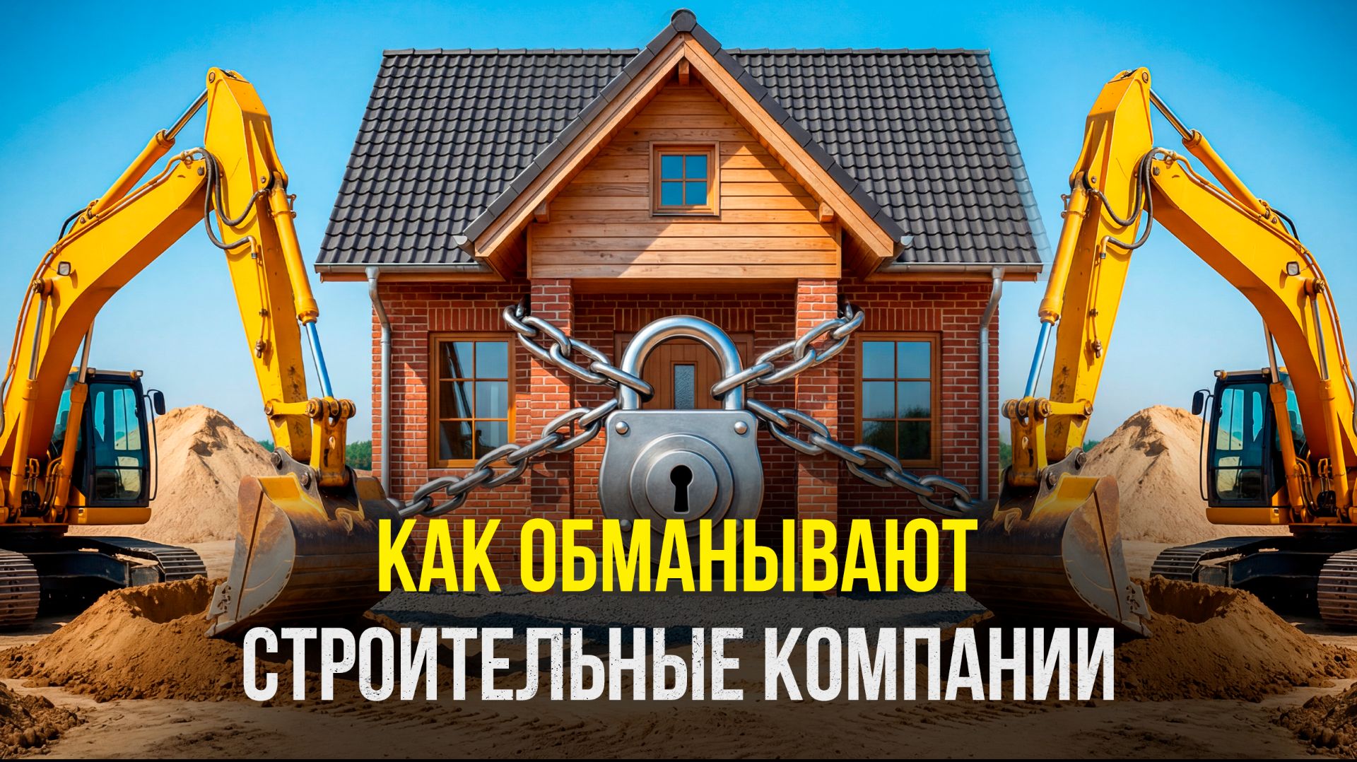 Как обманывают строительные компании домов. Банкротство строительной компании!