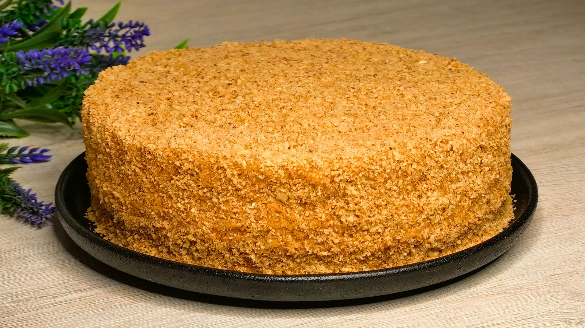 Польский ореховый торт по простому рецепту, который на вкус как будто из кондитерской! смотреть онлайн