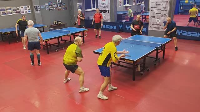 Чирков/Панов (1126) - Меркурьев/Никитин (958) настольный теннис 29.01 Парный РАНДОМ турнир СПб смотреть онлайн