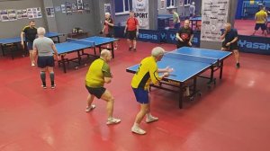 Чирков/Панов (1126) - Меркурьев/Никитин (958) настольный теннис 29.01 Парный РАНДОМ турнир СПб
