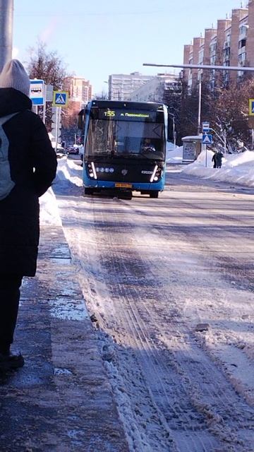 нефаз 6282 приезжает на остановку маршрут т55 смотреть онлайн