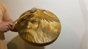 Шаманский бубен 50 см - Велес
