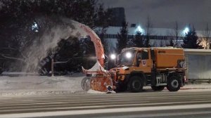 После трехдневных снегопадов в Москву пришел холодный антициклон.