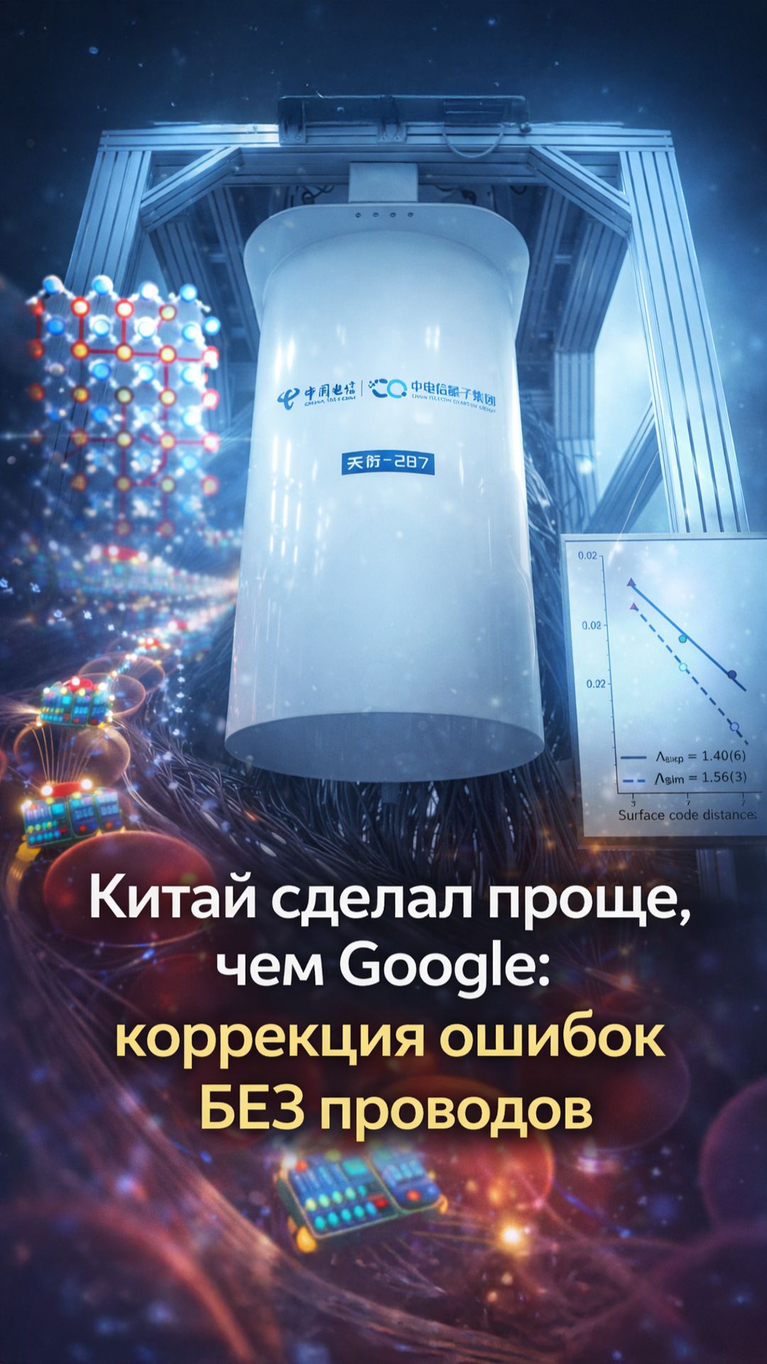 Zuchongzhi против Willow: «элегантная» коррекция ошибок микроволнами и шаг к отказоустойчивости смотреть онлайн