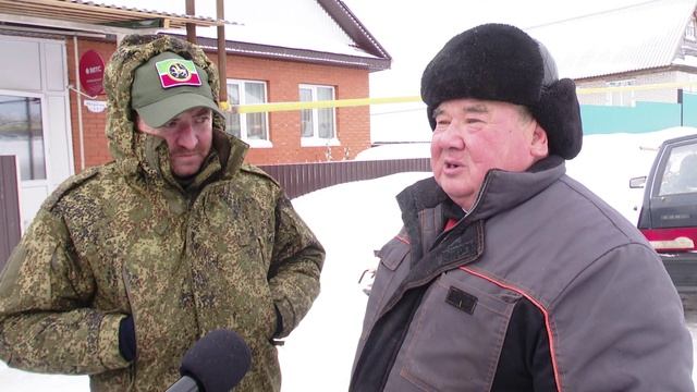 Участник специальной военной операции Ранис Шакуров после года службы приехал в родной Мамадыш смотреть онлайн