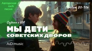 [Мы дети советских дворов] - Авторская рок-баллада поколения 80-90-х в духе русского андеграунда