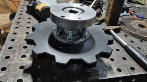 Приводная звезда фронтального микропогрузчика.