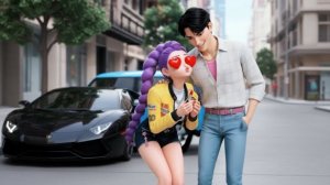 Руми уронила губную помаду и Джину ей помог. Охотники на демонов.