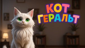 Кот Геральт😸поучительный детский мультик💛