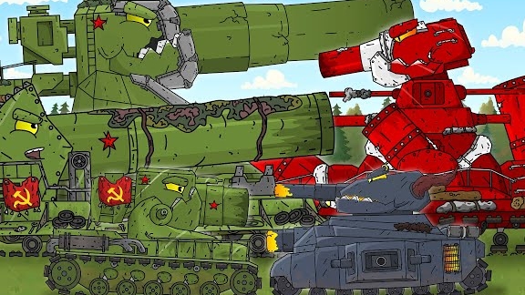 🍿 Советские и Демонические Мега Монстры - Мультики про танки смотреть онлайн
