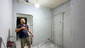 Опять приходится все ломать. Делаем откосы на окнах. Строим дом своими руками.