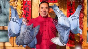 Голубиная вечеринка! Жареный голубь по старинному рецепту! Оригинальный вкус! Кухня Китая