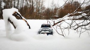 Электрический бесколлекторный MJX H8P 1/8 FORD BRONCO R 4X4 Радиоуправляемое снежное приключение