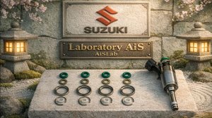 Ремкомплект на 4 инжектора S-022S, SUZUKI SX4, Vitara, K14C.mp4