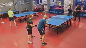 Чирков/Панов (1123) - Баторов/Иванов (1145) настольный теннис 29.01 Парный РАНДОМ турнир СПб