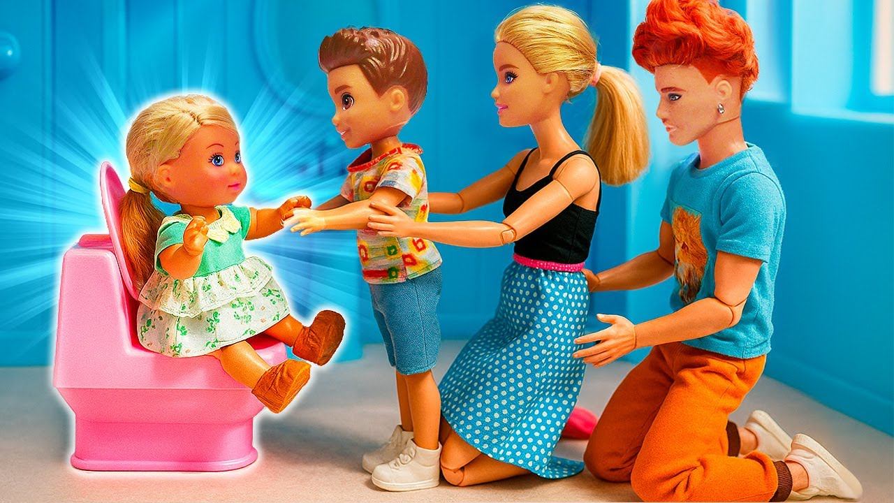 Блог Барби: КЕН и ДЕТИ ОДНИ ДОМА! Что случилось за 1 день? смотреть онлайн