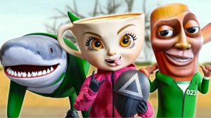 Балерина Капучино игра в кальмара.