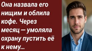 Истории для Вас/Она назвала его нищим и облила кофе. Через месяц — умоляла охрану пустить её к нему…