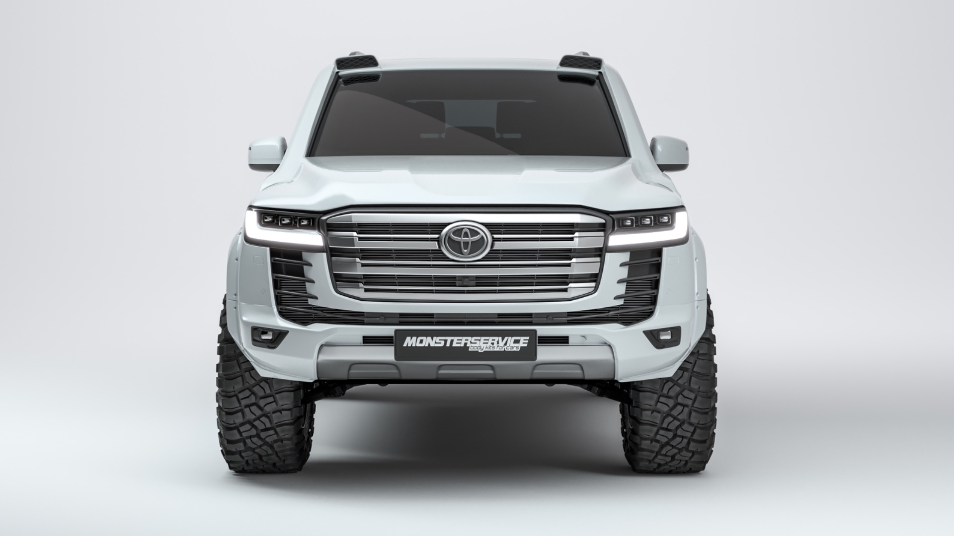 Карбоновая губа на Land Cruiser 300! смотреть онлайн