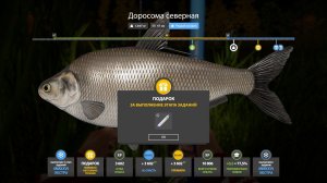 Русская Рыбалка 4-Новогодние Экстра Задания 2026: Не менее 1,5 кг оз. Лосиное