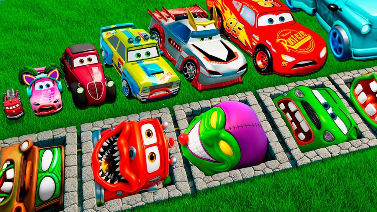 Мультики про машинки - Большой сборник для детей смотреть онлайн