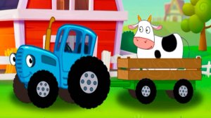 СИНИЙ ТРАКТОР - СБОРНИК СИНИЙ ТРАКТОР ДЛЯ ДЕТЕЙ - РАЗВИВАЮЩИЕ ИГРЫ ДЛЯ МАЛЫШЕЙ