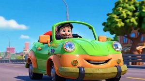 Искрящиеся машинки мультик