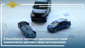 В Новосибирске задержаны подозреваемые в серии мошенничеств в сфере автострахования