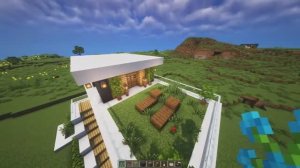 Строим современный дом в Майнкрафт! Minecraft!