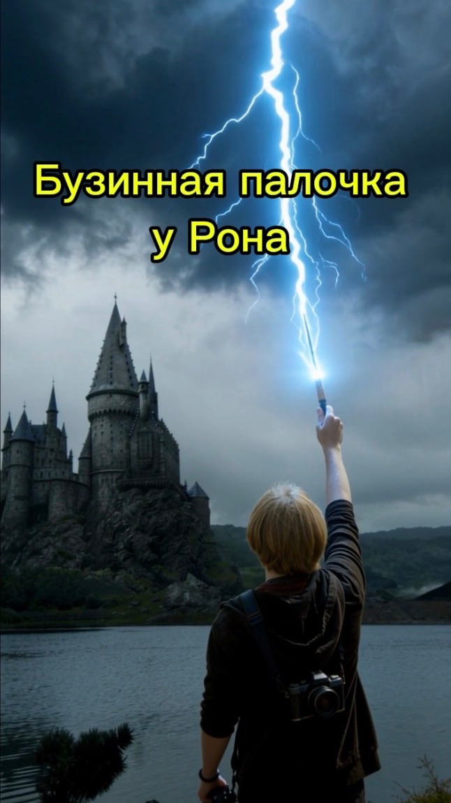 Бузинная палочка у Рона