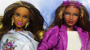 Барби Мбили с зелеными глазами