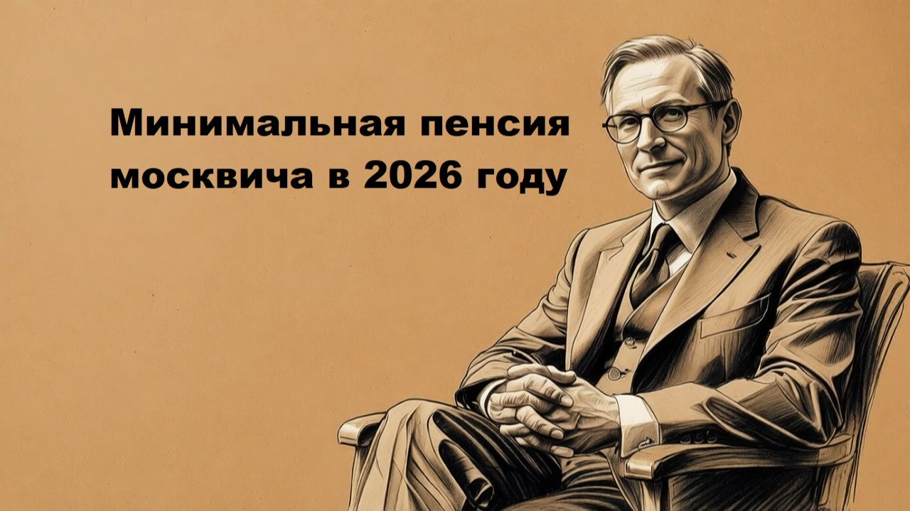 Минимальная пенсия москвича в 2026 году смотреть онлайн