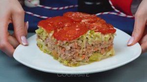 Безумно вкусная запеканка капуста с фаршем – просто восторг