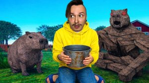 ЭТА КАПИБАРА ХОТЕЛА ЕДЫ НО У МЕНЯ ЕЁ НЕ БЫЛО... ЕДОЙ СТАЛ Я.