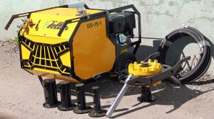 Сваеверт SV 15.  Мобильная установка для завинчивания винтовых свай