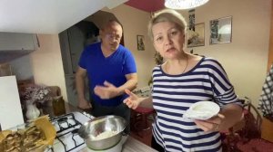 Приготовила Минтай для Мужа и Вкусное Пирожное / На Кухне с Мужем / Продадим, Только Возьмите 😂