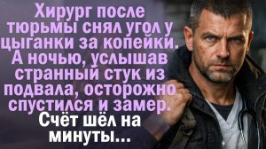 Хирург после тюрьмы снял угол у цыганки за копейки. А ночью, услышав странный стук из подвала