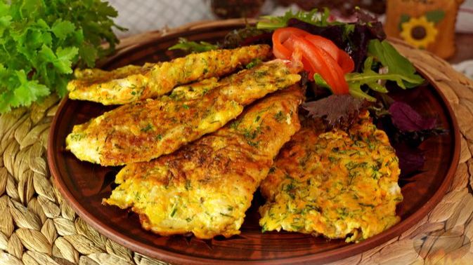 КУРИНЫЕ ОТБИВНЫЕ В МОРКОВНОМ КЛЯРЕ смотреть онлайн