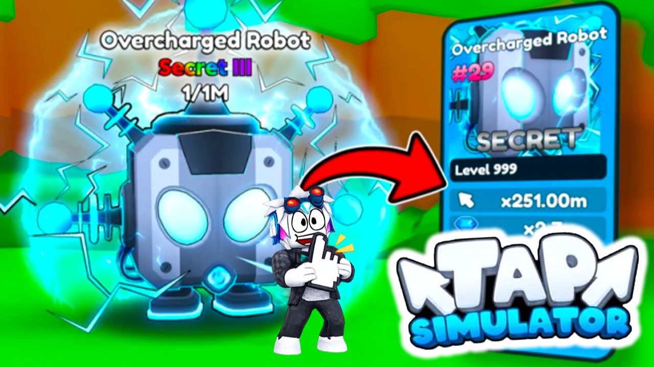 НАЧАЛ С НУЛЯ, НО С ЧИТЕРСКИМ ПИТОМЦЕМ в ROBLOX Tap Simulator смотреть онлайн