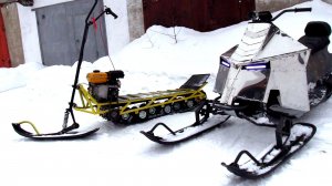 Собрал почти всю свою самодельную зимнюю технику в одном видео!