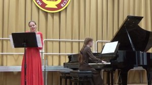 Н. А. Римский- Корсаков. сл.А. Майкова. " О чём в тиши ночей." Соч. 40,№ 3. Трушина Софья