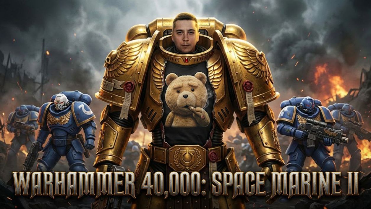 Warhammer 40,000: Space Marine 2 - Нашествие тиранидов. Первое прохождение. За барьером только ВОЙНА смотреть онлайн