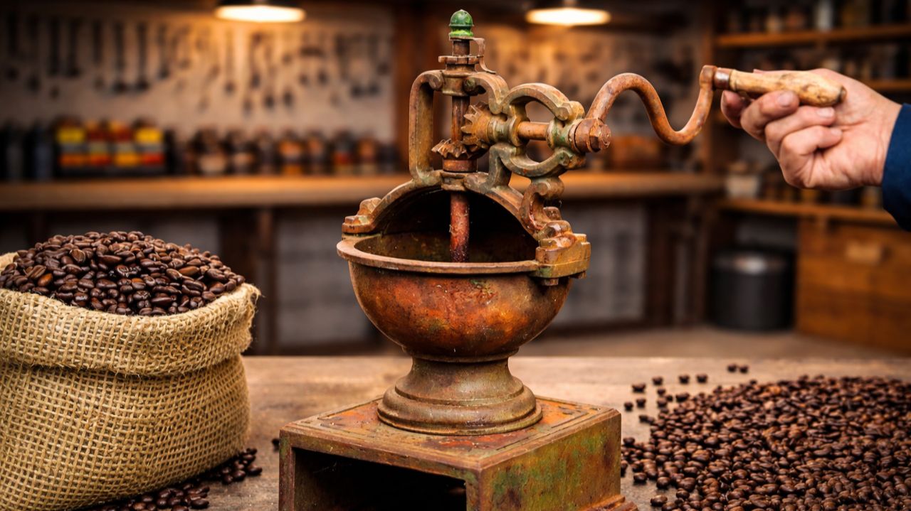 Реставрация Старой Ржавой Кофемолки смотреть онлайн