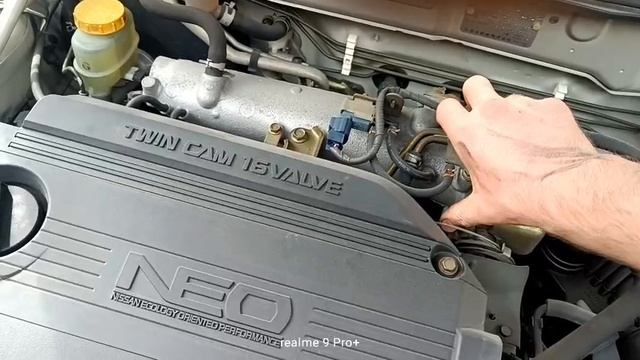 Z875 Двигатель Nissan Sunny FB15-085013 QG15DE — работа двигателя