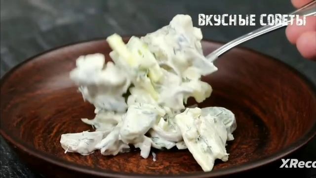 Два вкусных и необычных салата из обычной Селедки! смотреть онлайн