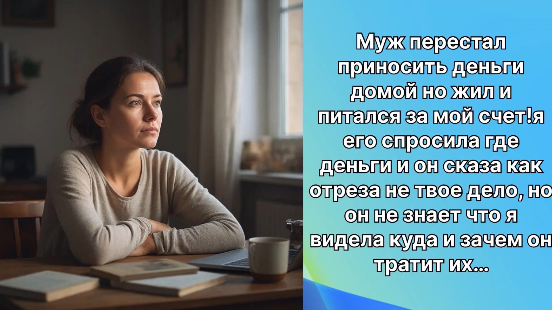 Истории из жизни|Муж живет за мой счет|Аудио рассказы|Аудиокниги слушать онлайн|Жизненные истории смотреть онлайн