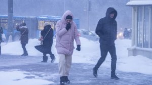 На Москву идёт лютый холод #холод #москва